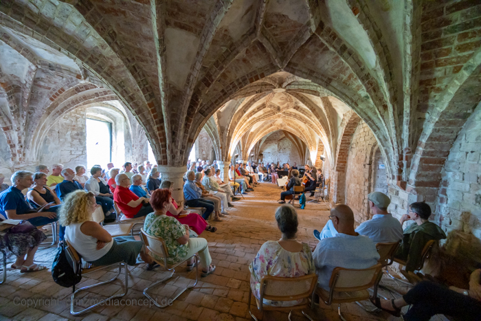 Altfriedland,Refektorium im Kloster,Gambensonsort,2024